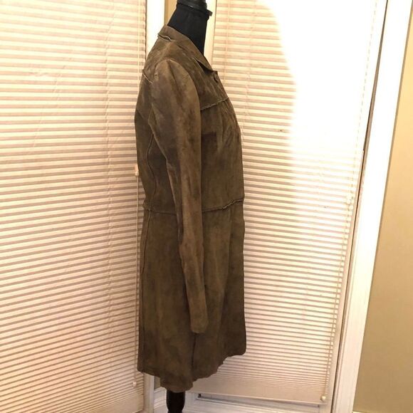 John Carlisle Leather Coat - Picture 2 of 9